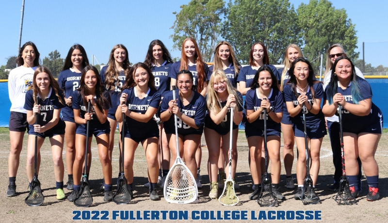 Fullerton CC Women's Lacrosse Team File Photo